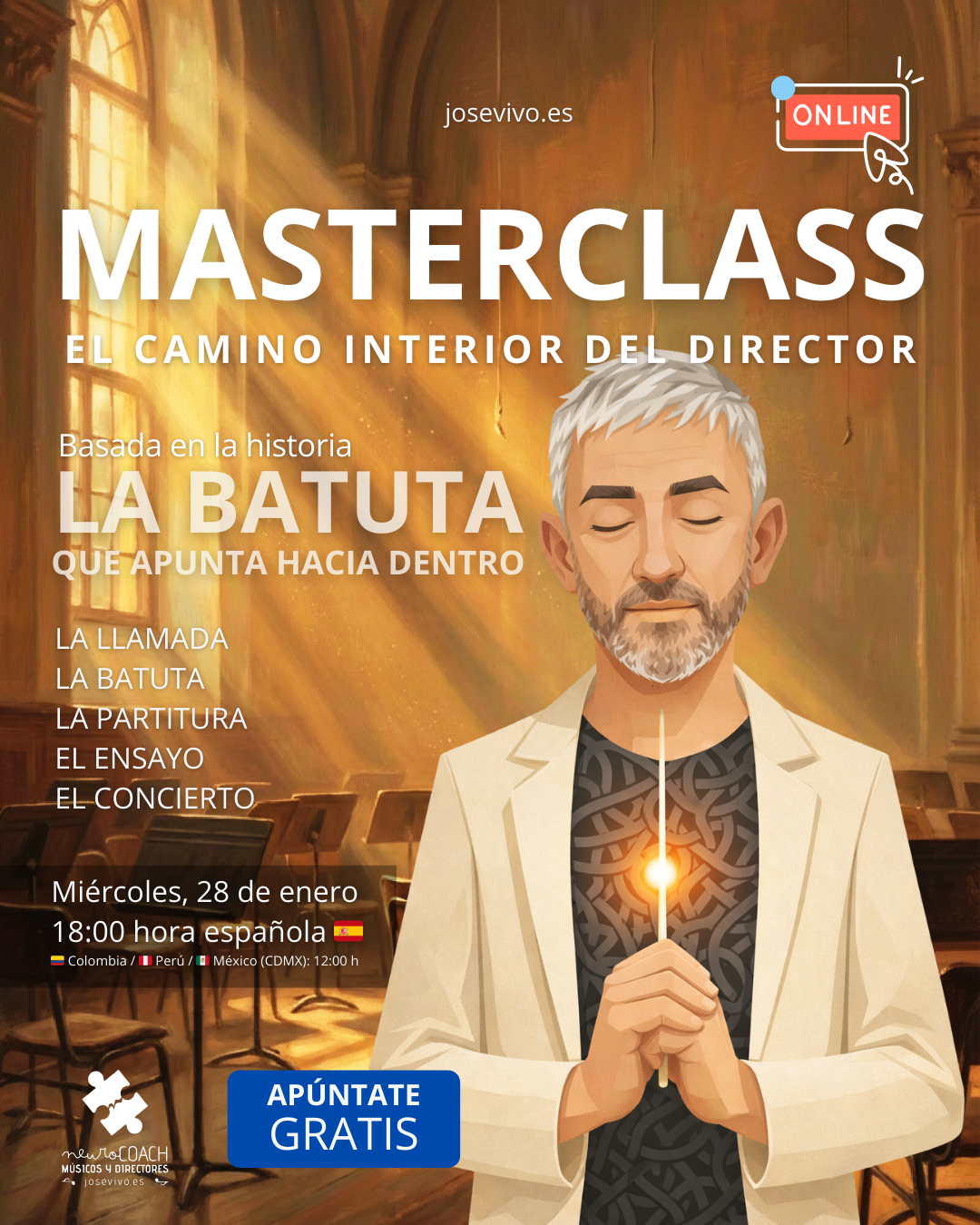 Masterclass gratuita